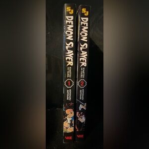 Demon Slayer Manga Volumes 1 and 2